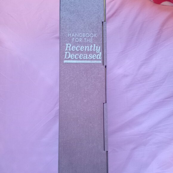 Beetlejuice Handbook of The Recently Deceased Book Tin - Picture 3 of 3